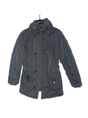 Alpha Industries Lady Cobb Parka Winter Coat Jacket Sz SM Gun Metal Gray